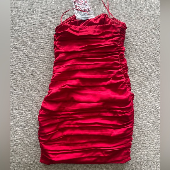 Express ruched strapless dress size 0 - Picture 3 of 3